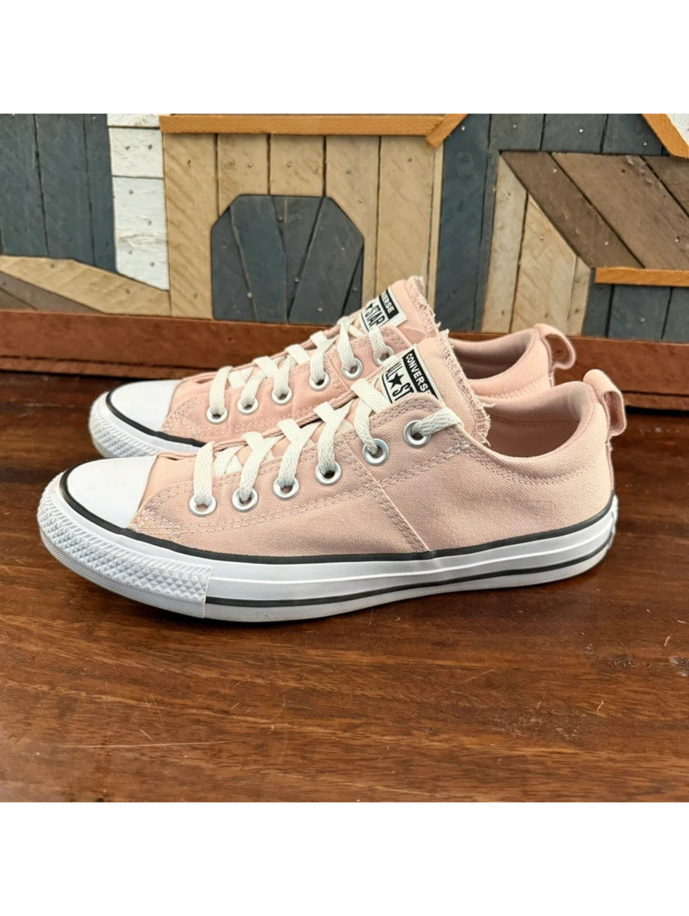 Converse Chuck Taylor All Star Madison Pink Sage Low Top Sneakers Womens 8.5